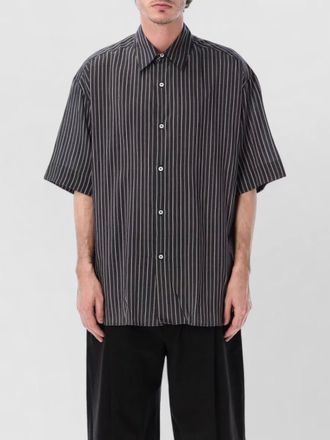 STUDIO NICHOLSON short sleeve shirt striped pattern design