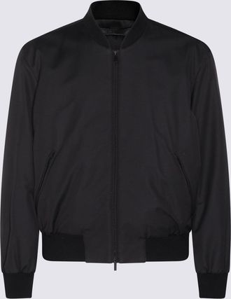 Giorgio Armani Jackets Blacks And Greys-Uomo