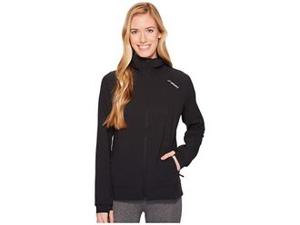 Brooks Canopy Jacket Womens Coat Black : 2XL (US Womens 20-22)