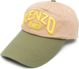 Kenzo Casual Cap - Heren - Petten - Beige - ONE Size - Katoen - Accessoires