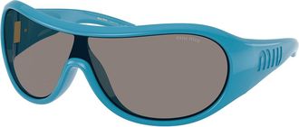 Miu Miu MUB14SU 26N80Q Womens Sunglasses Blue Size 133