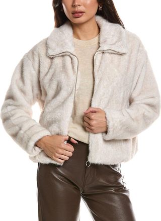 Z Supply Z Supply Amethyst Faux Fur Jacket