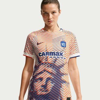 Nike Gotham FC Stadium Away Nike Womens Dri-FIT NWSL Replica Jersey in White | P35852SBFC26-SAL