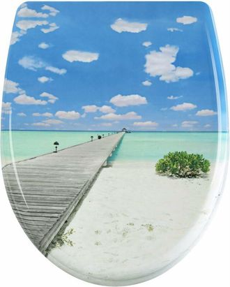 Woltu Anillo De Asiento De Inodoro Universal Anillo De Asiento De Inodoro Ovalado Montado Desde La Parte Superior E Inferior - Woltu