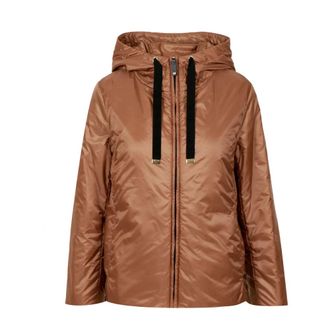 Max Mara Dames, Jassen, Bruin, Maat: S Zijde