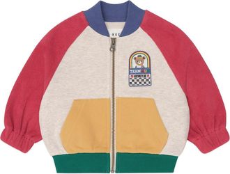 Huxbaby Hux Colour Block Zip Sweat in Multi at Nordstrom, Size 6-12M