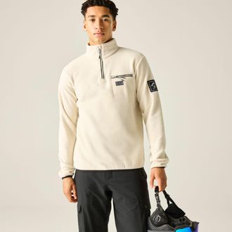 Dare 2B Dare 2B Heren Affinity Mountain Fleece Top (Amandelmelk)