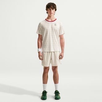 Nike Mens Court Advantage Dri-FIT Tennis Shorts in Grey | IM6082-072