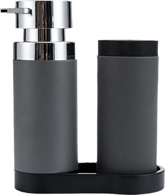 OEM Dispensador De Jab&oacute;n L&iacute;quido Y Lavavajillas Easy Squeeze Gris - Pr&aacute;ctico Dispensador Para Jab&oacute;n Y Diversos L&iacute;quidos