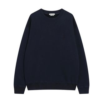 J.W.Anderson Heren, Sweatshirts & Hoodies, Blauw, Maat: XL Katoen