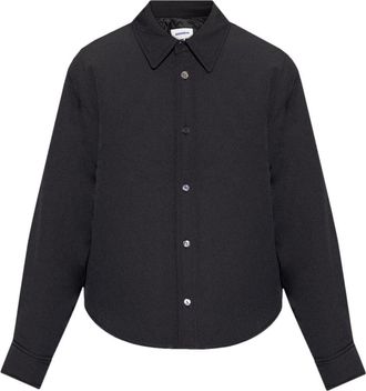 Ader Error logo-tag shirt - unisex - Polyester - L - Black