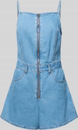 Levi's Regular Fit Playsuit aus Denim in Jeansblau, Gr&ouml;&szlig;e XS