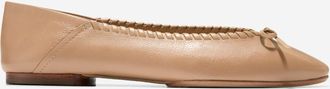 Cole Haan Womens Jaya Travel Ballet Flats - Beige Size 10.5