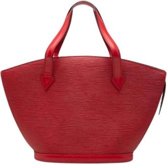Louis Vuitton Pre-owned Handbags, female, Red, Size: ONE SIZE Pre-owned The Saint Jacques PM