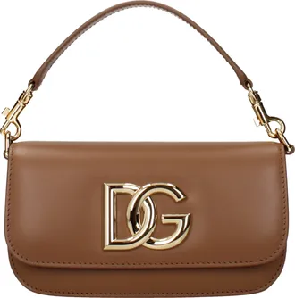 Dolce & Gabbana Donnas Borse Marrone E Pelle Marrone
