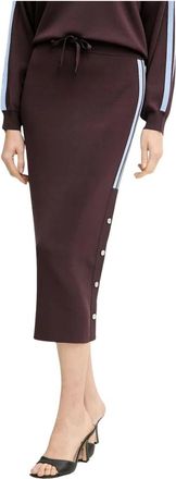 Pinko Mujer, Faldas, Marr&oacute;n, Talla: M