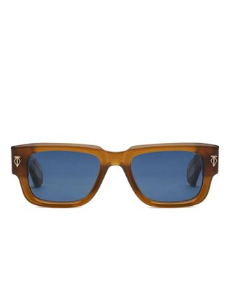 T HENRI Taycan sunglasses - Brown