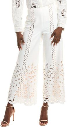 Oscar De La Renta Silk-Lined Pant