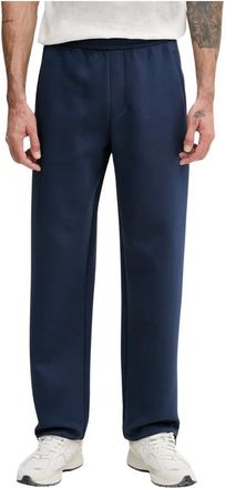 A|X Armani Exchange Trainingsbroeken - Heren - Sweatpants - Blauw - XL - Katoen - Broeken