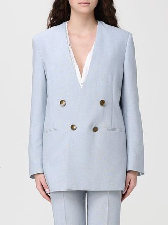 Alberta Ferretti Jacket Woman color Gnawed Blue