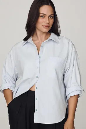 Maeve Shrunken Bennet Buttondown Shirt