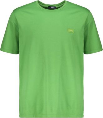 Herno T-shirt met korte mouwen - Heren - T-shirts - Groen - L - Katoen - Tops
