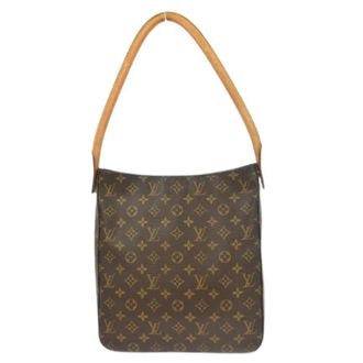 Louis Vuitton Pre-owned Shoulder Bags, female, Brown, Size: ONE SIZE Pre-owned Looping Handbag