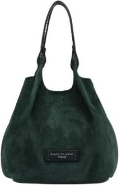 Gianni Chiarini DUA Tote Bag - Dames - Shoppers - Groen - ONE Size - Leer - Tassen