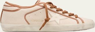 Golden Goose Super-Star Canvas Low-Top Sneakers