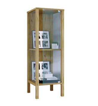 VCM Expositor De Cristal Jensol Con Vidrio Esg De Pie 98x33x35 - Vcm