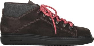 Paul & Shark Hoge veterlaarzen - Heren - Veterlaarzen - Bruin - 42 EU - Leer - Schoenen