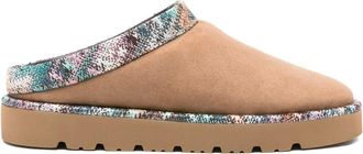 Missoni Slippers con bordo a fantasia - Toni neutri