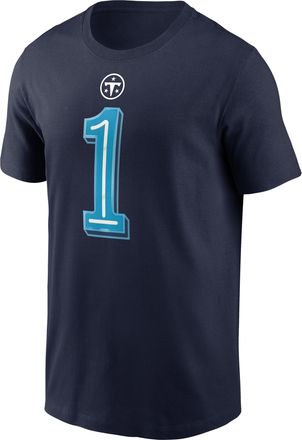 Nike Cam Ward Tennessee Titans Rivalries Collection Nike Mens NFL T-Shirt in Blue | N19941S9VF-XJC