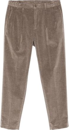 Tagliatore Pleated Corduroy Trousers