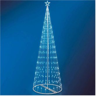 Trade Shop Trade Shop - Luminoso Bianco Albero 394 Led 300cm Decoraci&oacute;n Para External