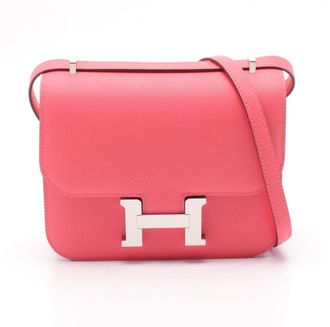 Hermès Hermès Pink Epsom Leather Constance 18 Size S