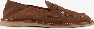 Dolce & Gabbana Suede Slipper Loafers - DOLCE & GABBANA - gender_Man