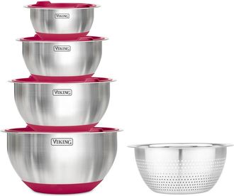 Viking 9-Piece Mixing Bowl Set in Red at Nordstrom