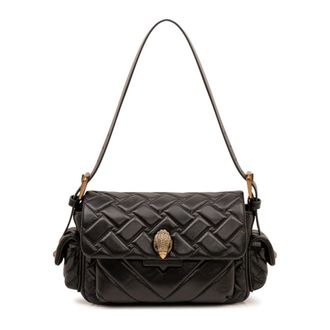 Kurt Geiger Dames, Tassen, Zwart, Maat: ONE Size Leer