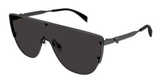 Alexander McQueen AM0457S 001 Mens Sunglasses Gunmetal Size 99