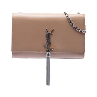 Saint Laurent Pre-owned Saint Laurent Medium Smooth Calfskin Classic Monogram Kate Tassel Crossbody Ladies 3FJHHUXWQ6S09Z1G