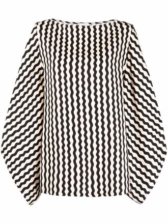 By Malene Birger Vasinkan boat-neck blouse - women - Viscose - 34 - Neutrals