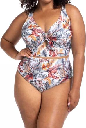 Artesands Eco Paradise High Leg High Waist Swim Bottom In Pale Blue