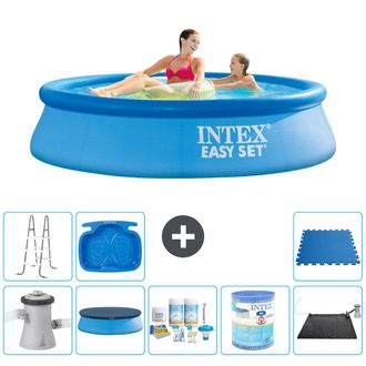 Intex Piscina Easy Set Redonda - 244x61 Cm - 8-piezas S40783