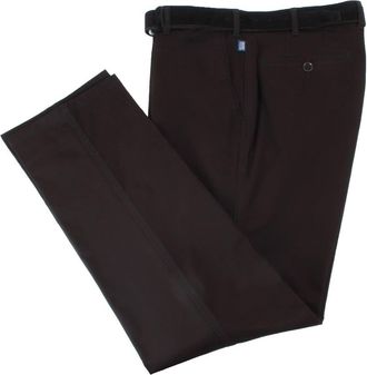 Br&uuml;hl Mens Montana Four Seasons Pima Cotton Pants - Black - W38 L32