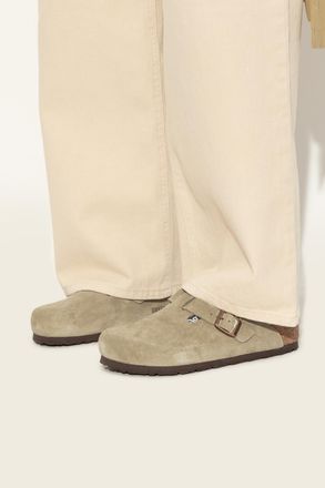 Birkenstock Clogs Boston BS, Mens, Beige