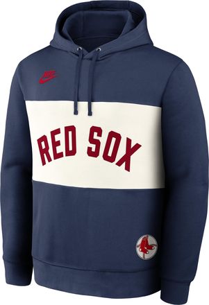 Nike Boston Red Sox Cooperstown Legacy Nike Mens MLB Pullover Hoodie in Blue | 040E0H6YBRS-GWA