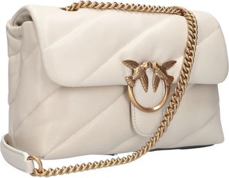 Pinko Pinko, Dames, Tassen, Wit, Maat: ONE Size Leer