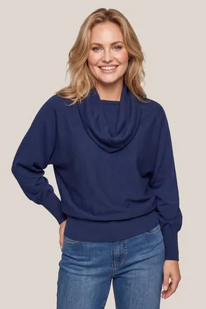 Mart Visser Angelina Trui Navy Maxi