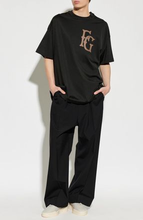 Fear of God T-shirt With Print, Mens, Black